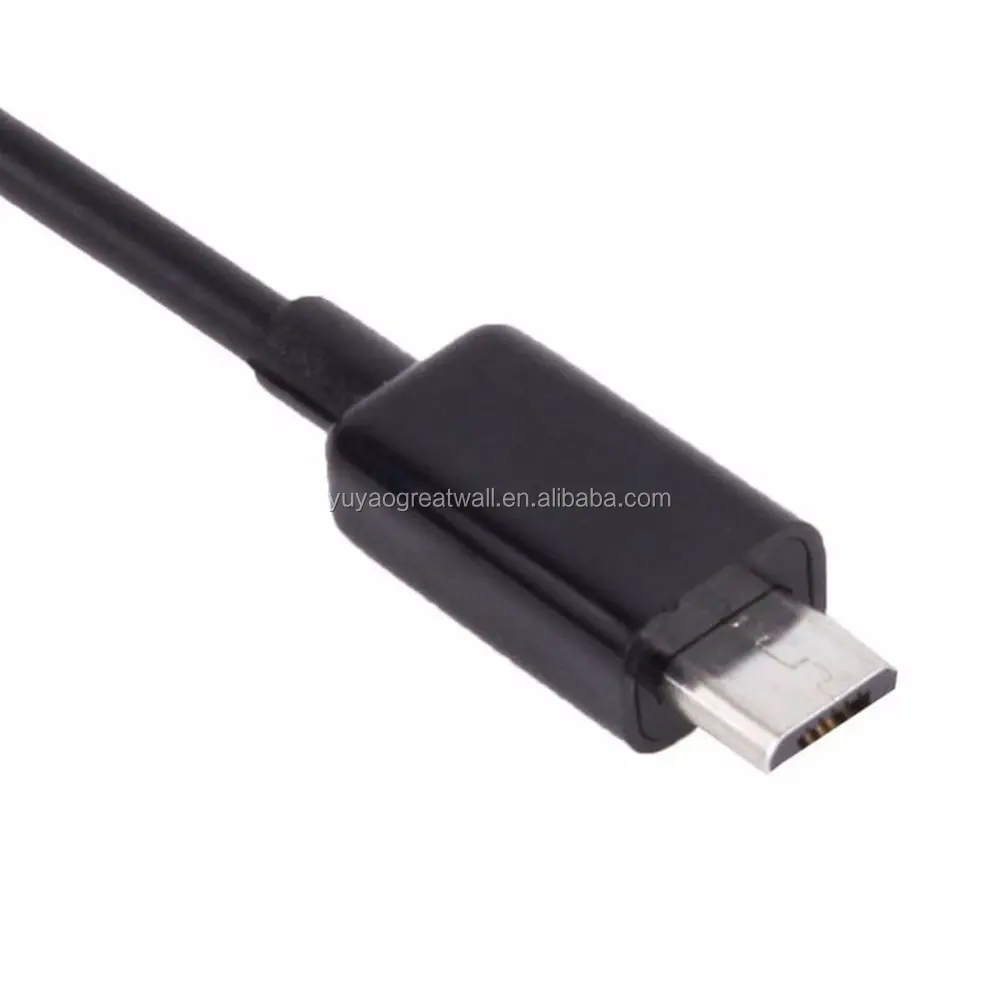 
3 in 1 Micro USB OTG Cable HUB Male to Female Double USB 2.0 Host OTG Adapter Cable Converter Extender 