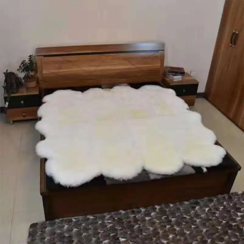 
Customized OEM Wholesale Natural Long Wool Mongolian Lamb Fur 