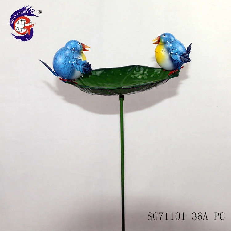 Заводская распродажа новые продукты современный дизайн украшения сада птица ванна для ремесел