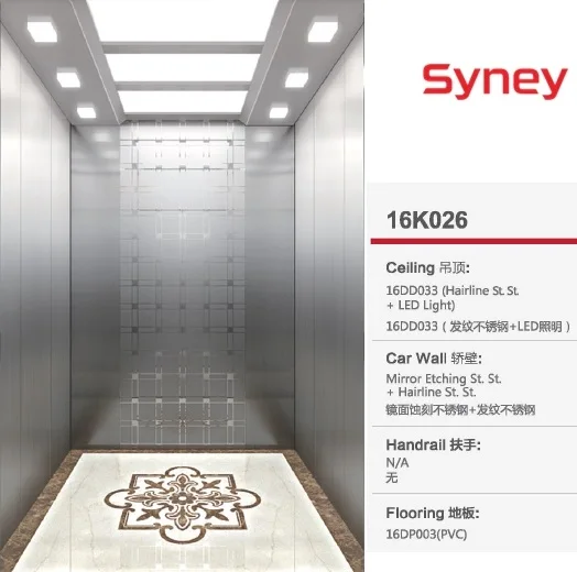 CE EAC certified safe and stable function cheap price elevator lift