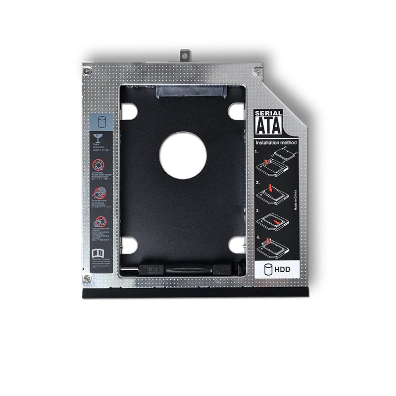 Ultra slim 2.5 SATA 9.5 mm second HDD caddy