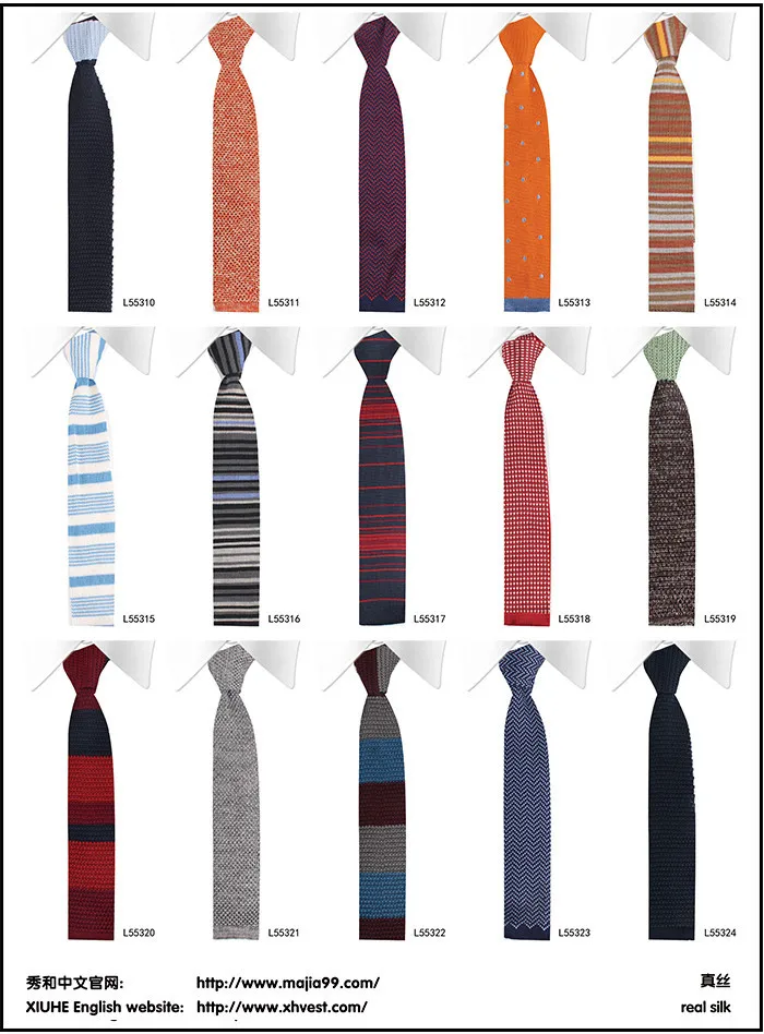 Custom Design Crazy Selling Knitted Neck Ties Quality 100% Silk Kinds Neck Tie Knitted Necktie For Men