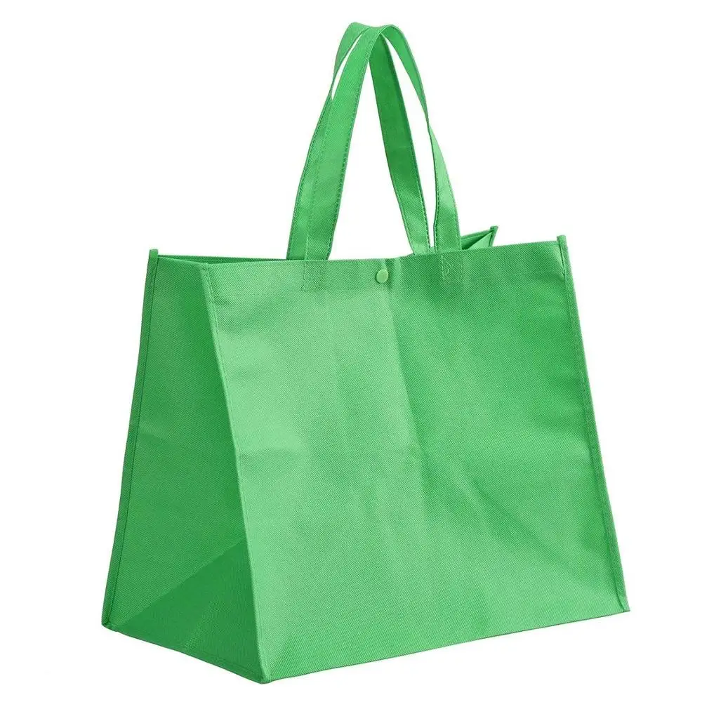 custom Large Reusable Handle Grocery non woven colorful Tote Bag Shopping Bags