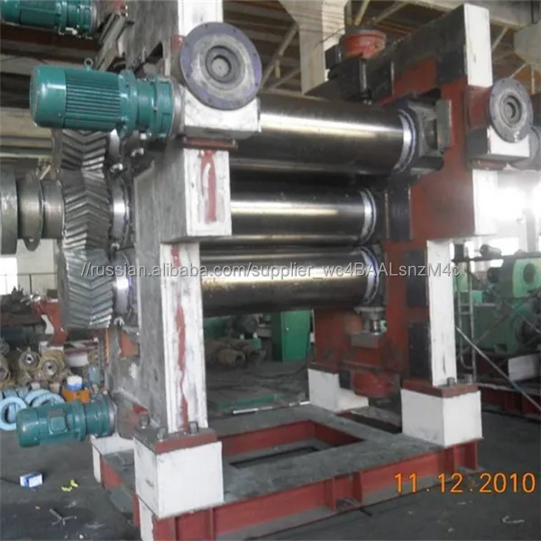 Каландр вертикальный для резины