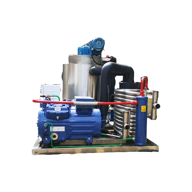 cooling system ice flake machine used in  seafood mushroom