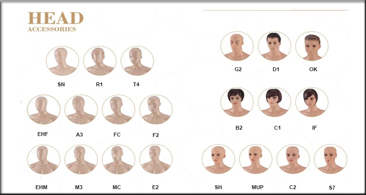 Eyelash extension sexy lifelike female  head mannequin for display