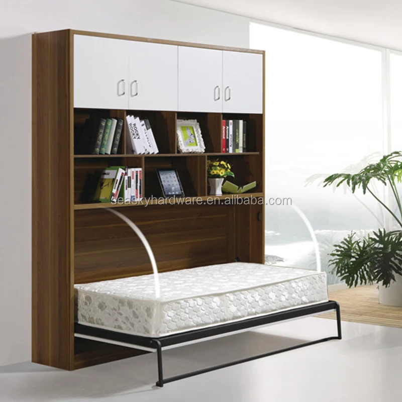 
Modern Space Saving Innovative Murphy Bed Folding Wall Bed Hardware 