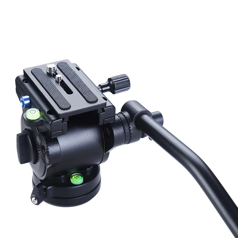 Manbily VM-336 Professional Aluminum Monopod with tripod Fluid head Three feet support stand For DSLR Camera