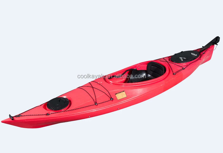 
SWIFT High Quality LLDPE ocean canoe sit in single sea kayak with rotomolded plastic 