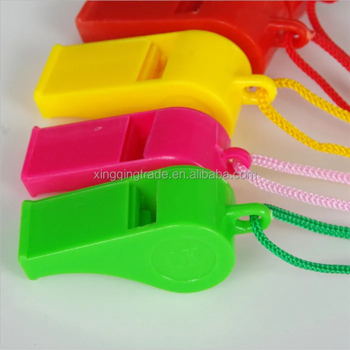 Пластиковый свисток и шнурок для школьного футбола, спортивный свисток для чарлидинга