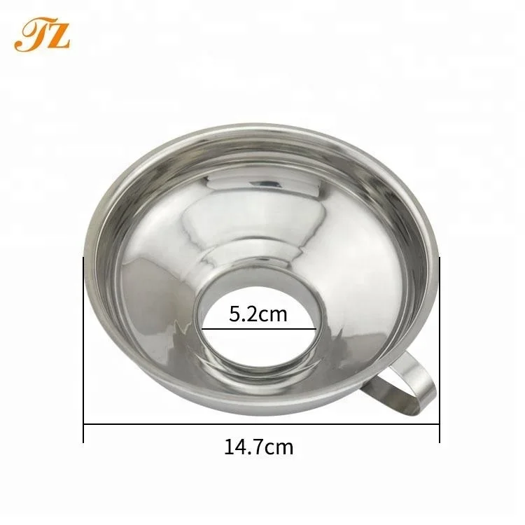 Food Grade High Quality Stainless Steel Funnel for Kitchen Use