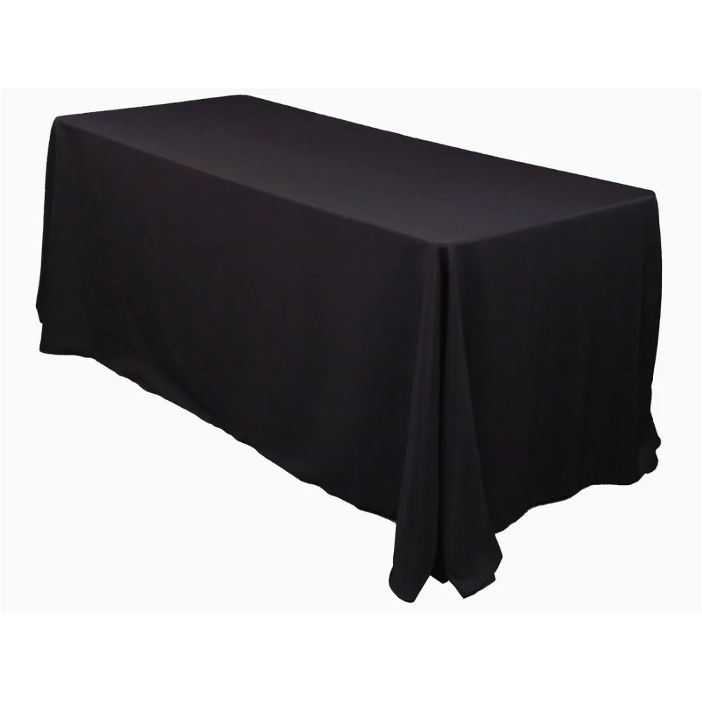 White 100% Cotton Table Cloth Customized Restaurant Tablecloths and Napkins