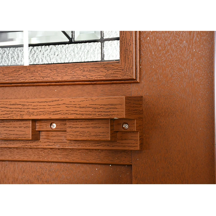 Fangda hot sale big craftsman entrance door with sidelights