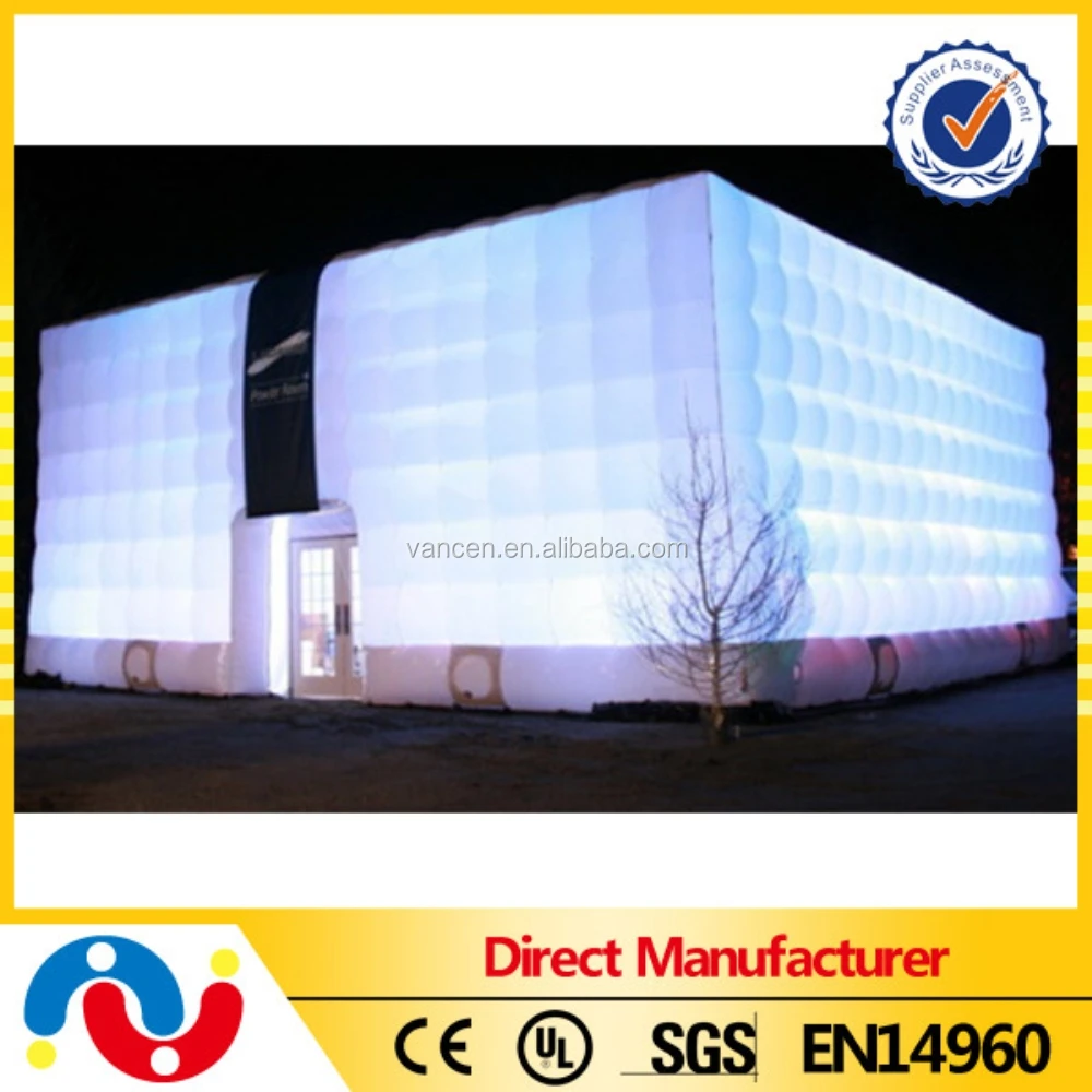 2015 лучших продажа пвх брезент надувной открытый ну вечеринку палатка утепленные