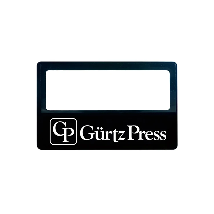 2019 Newest Magnifier Ruler Business Card Magnifier Credit Card Pocket Size Magnifying Glass