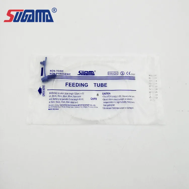 Medical consumable disposable pvc feeding tube