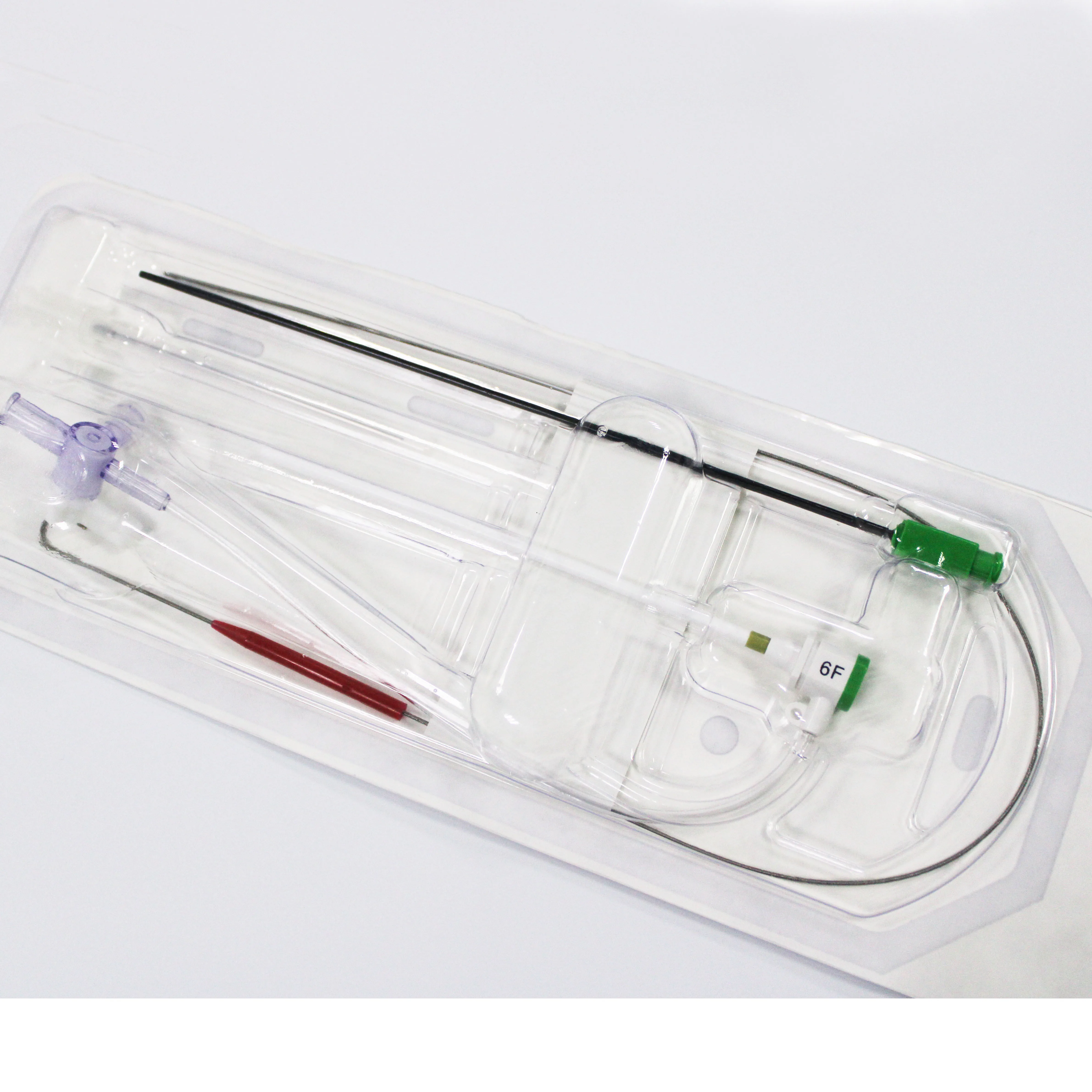 
Ortus Disposable Medical Femoral Introducer Sheath Set for Angiography 