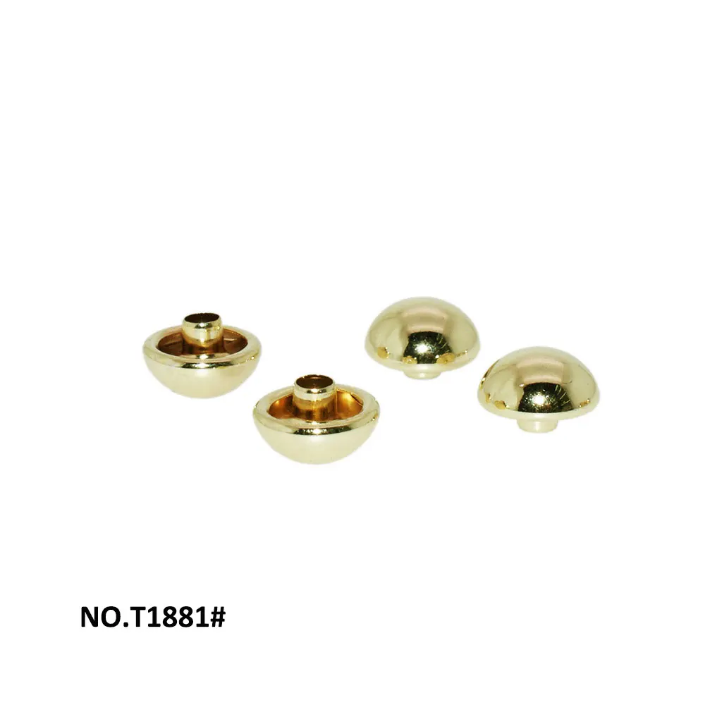 High-Quality Hardware Accessories Metal double round head rivets with button