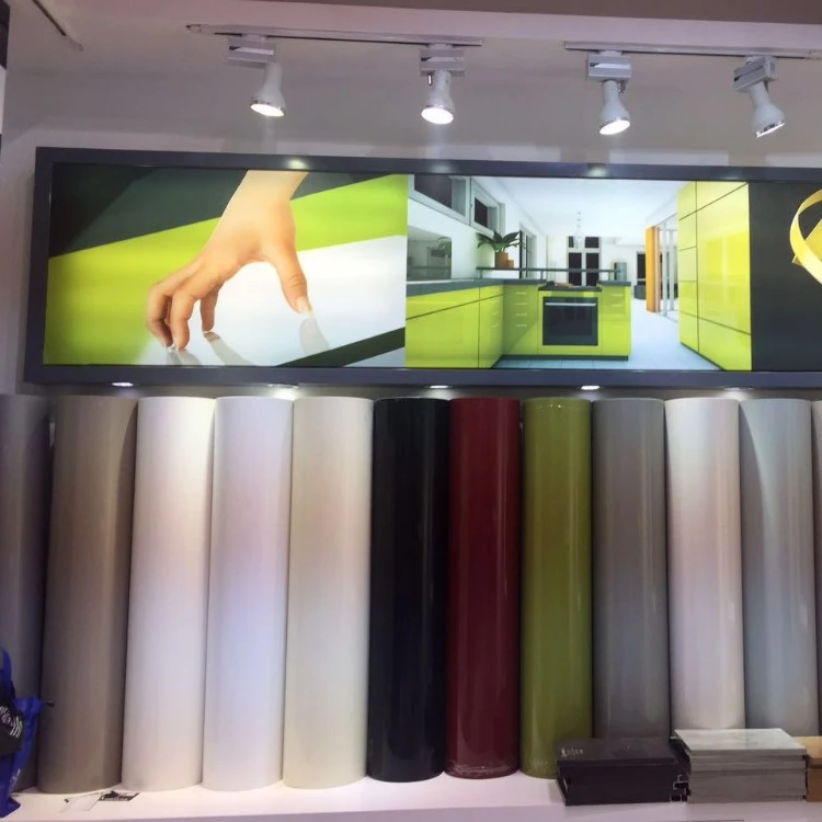 0.8mm PETG Sheet High Gloss Laminate Furniture MDF Board