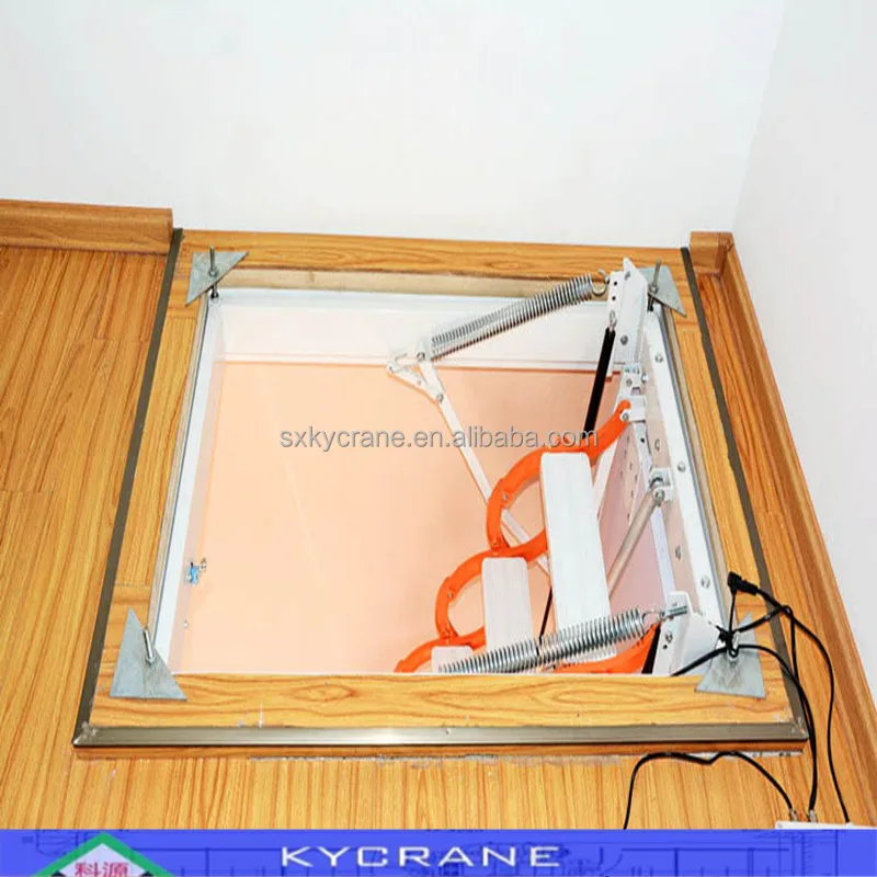 
deluxe electric attic loft ladders for household 