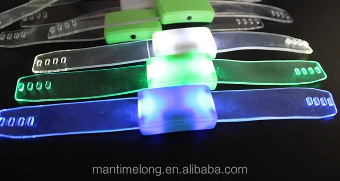 wholesale led Bracelet led flashing bracelet promotion gift