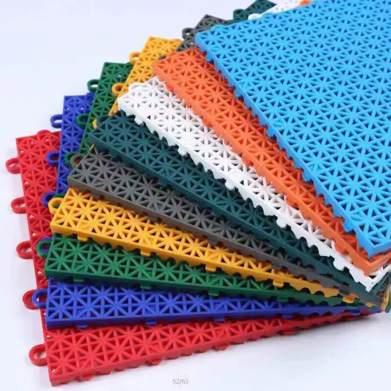 Plastic Indoor & Outdoor Sport Court Floor Tile