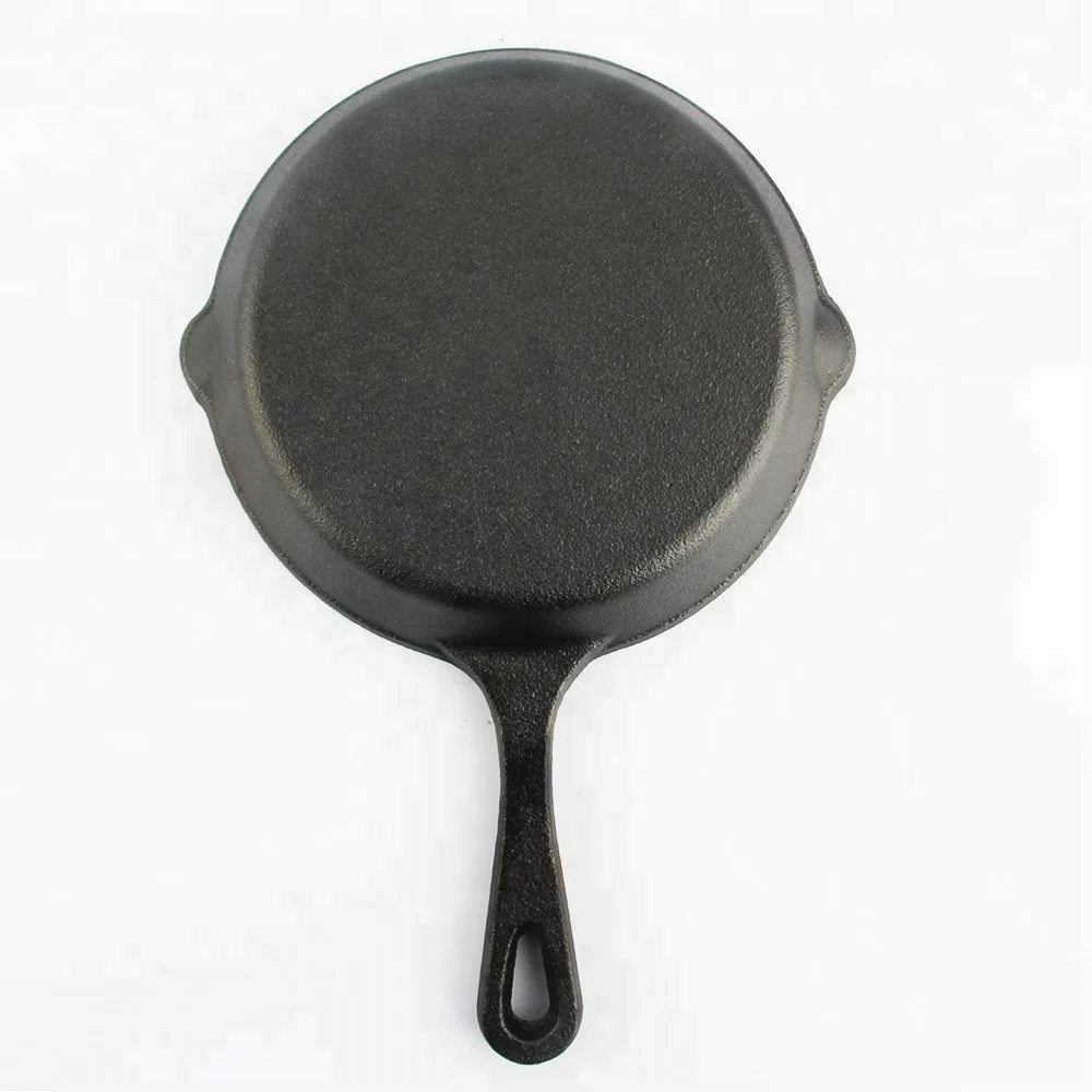 Heavy Duty Non-Stick Kitchen Cast Iron Skillet Cookware Use As Dutch Oven Frying Pan From 6inch - 10inch