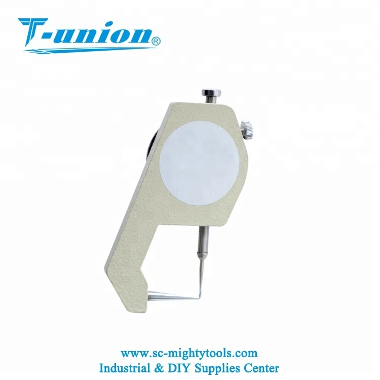 Thickness Gauge 0-10mm/0.1mm Dial Curved Tip Caliper For Hollow TubeCircular Tube Caliper Gauge Measuring Tools