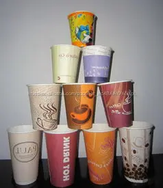 
 Bamboo/wood pulp single side PE coated 270gsm paper cup bottom for paper cups  