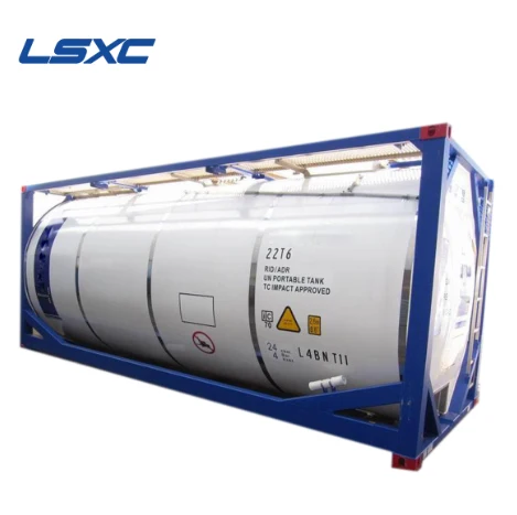 Cheap 20ft 40ft ISO Tank Container T14  ISO Fuel Tank Container