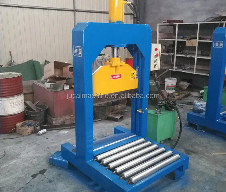 Single Knife Rubber Cutter / hydraulic rubber bale cutter /Vertical rubber cutting machine