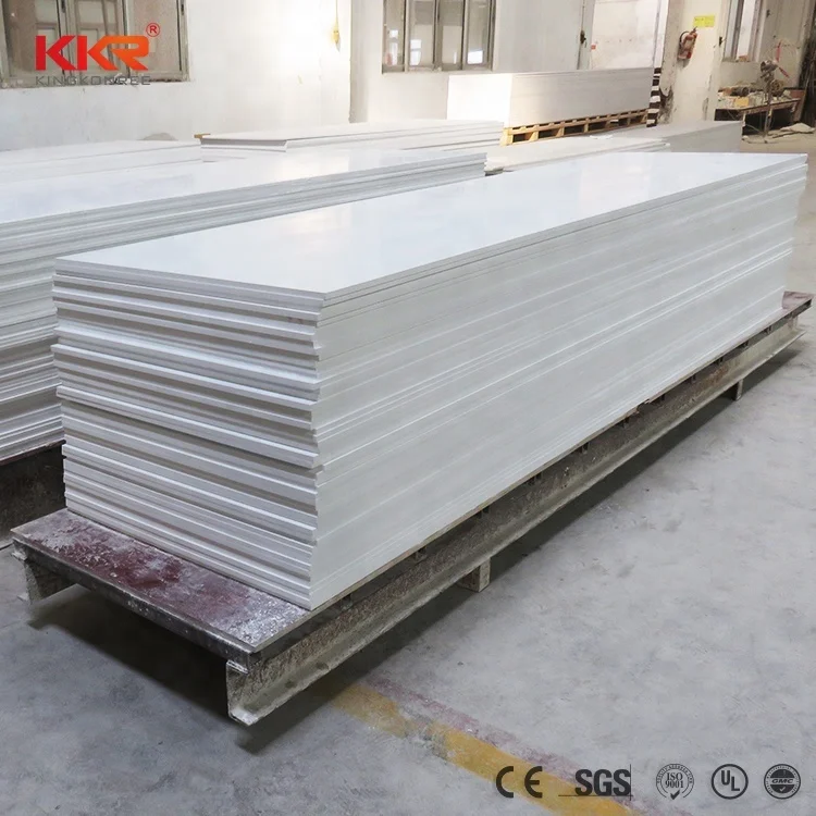 Artificial Marble Acrylic Solid Surace Stone For Bathroom Wall Panels