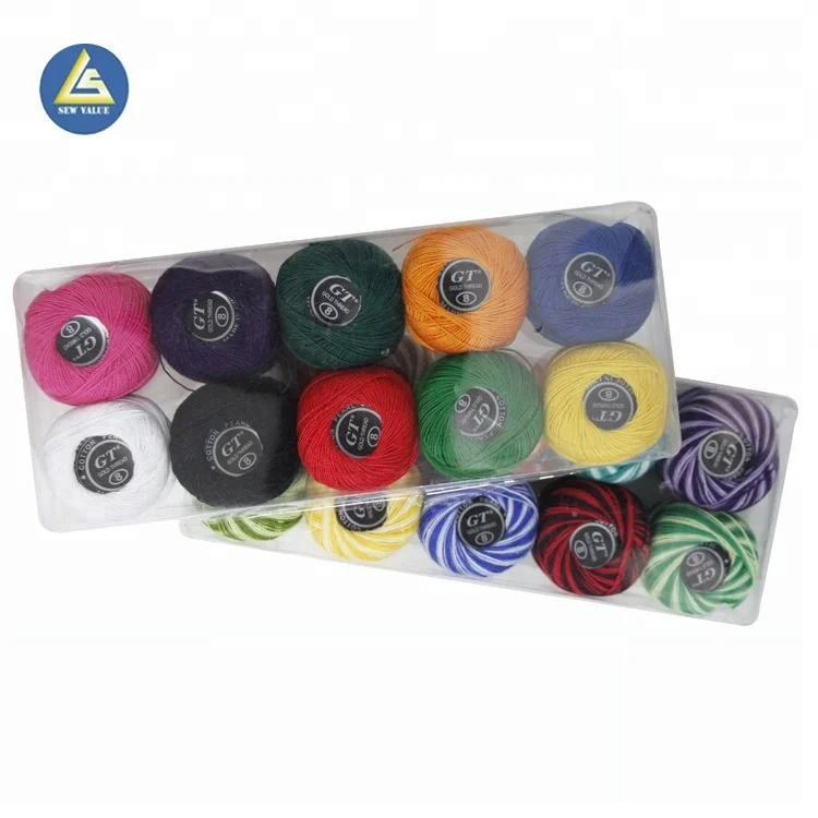 9s/2 colorful assorted china embroidery dyeable sewing thread