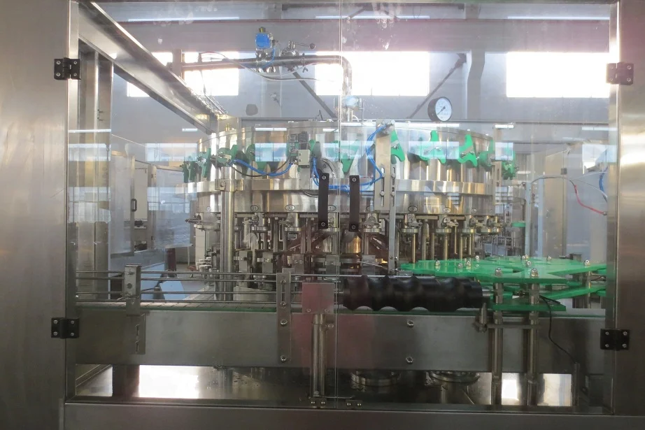 
Top quality CE standard without liquid level error Automatic aluminum Can beer filler and seamer 