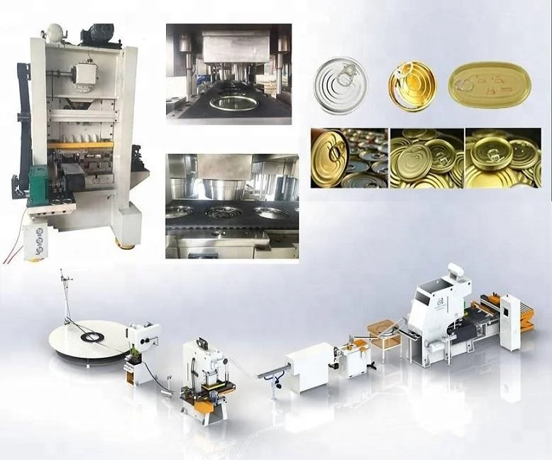 Легко открывающаяся Концевая (EOE) производственная линия