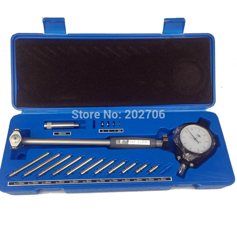 50-160mm/0.01mm Center ring Dial Bore Gauge