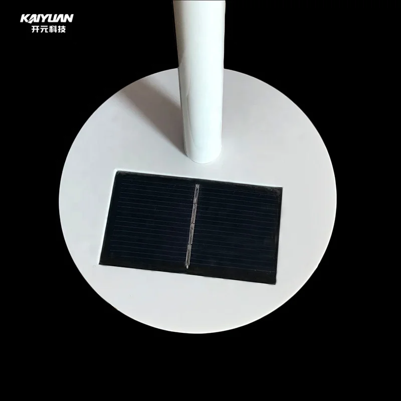 Wholesale mini novelty decoration windmill solar wind turbine model