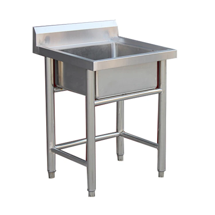 Гостиничный коммерческий индивидуальный кухонный Рабочий стол из нержавеющей стали для раковины