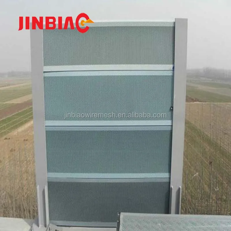 Noise Barrier That Make Acoustic Shadow Alternative to Concrete Sound Barrier / sound wall decoration sound absorbing wall