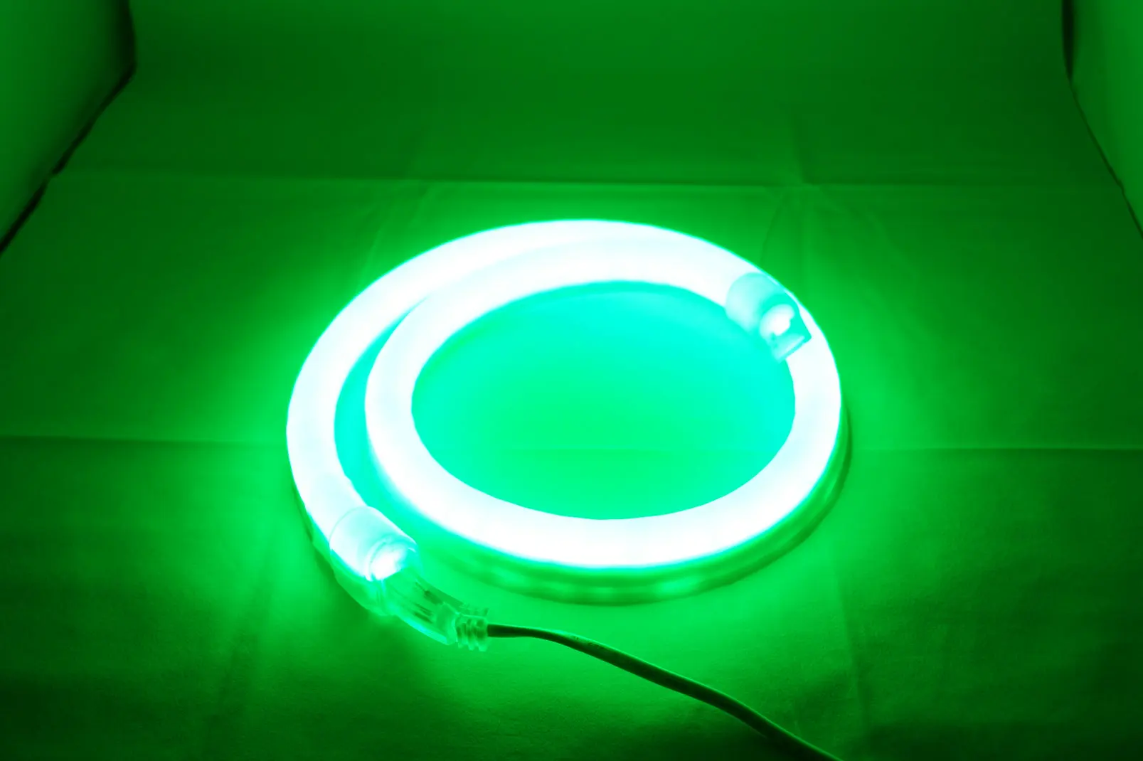 DC12v mini white jacket greed led neon flex strip light