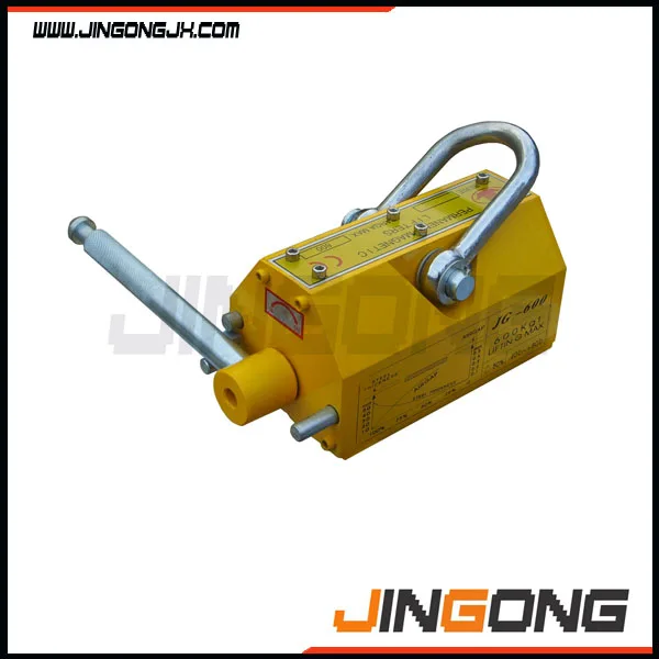 Manufacturer 100kg,400kg,600kg,1t,2t,3t,5t permanent magnetic lifter, steel plate lifting magnets