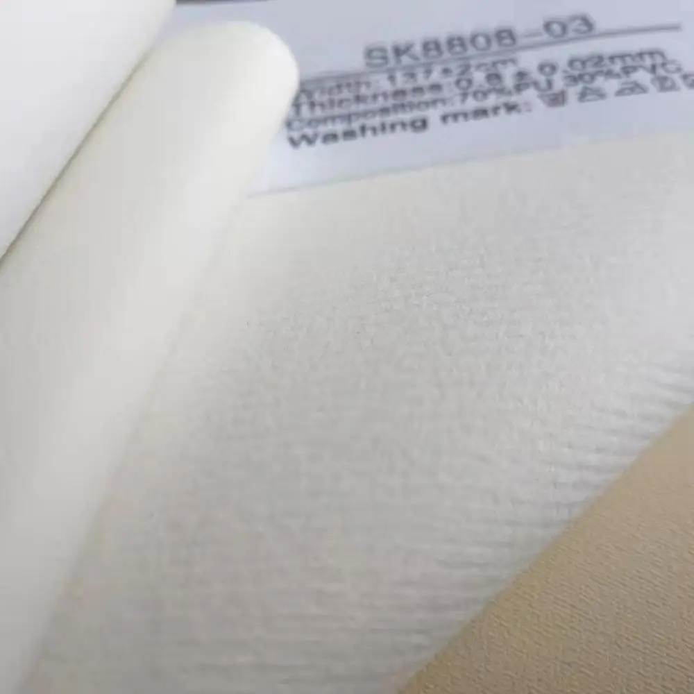 Hot sale soft hand feeling car upholstery fabrics pvc leather for sofa furniture