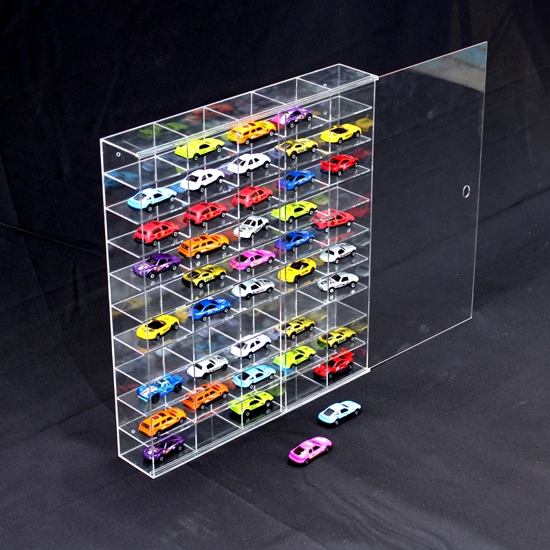 
New Item Transparent Large Acrylic Display Cabinet For Toy Car Models 