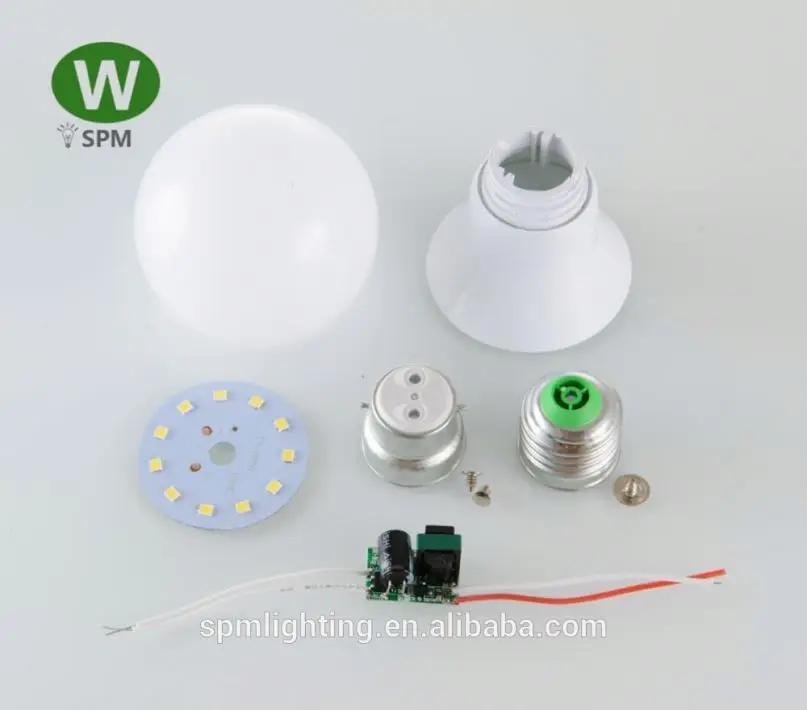 Оптовая продажа, запчасти для светодиодной панели, круглая печатная плата