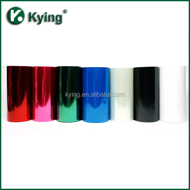 2017 kying wholesale Promotional custom color Pet Mylar polyester film