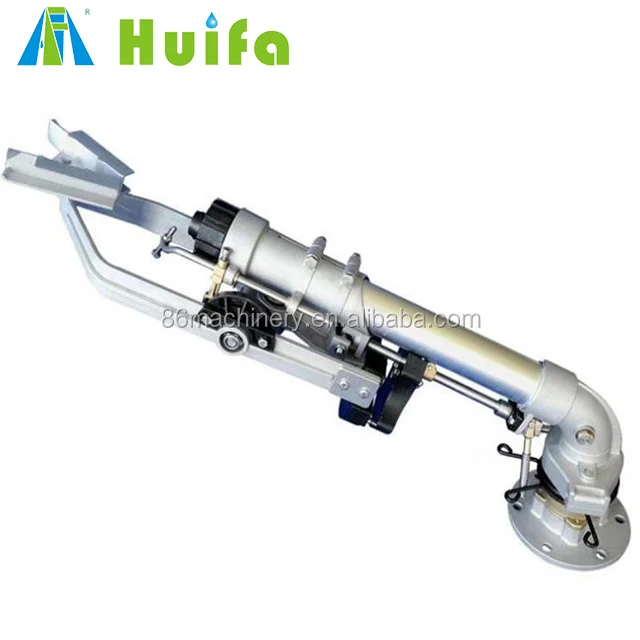 Metal Impact Travelling Led Lawn Irrigation Big Gun Sprinkler