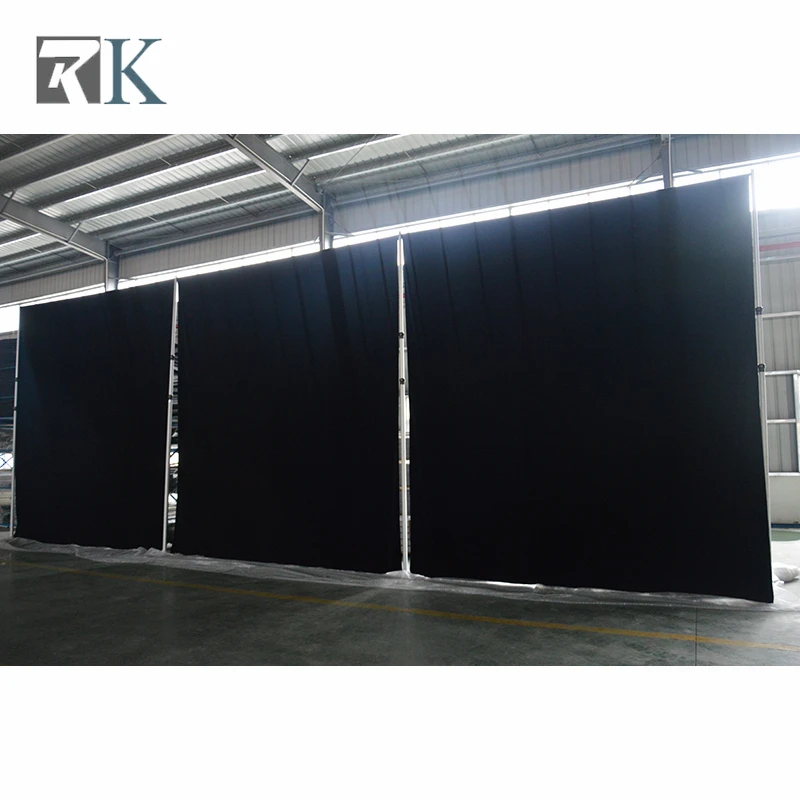 Temporary curtain pipe and drape stage backdrops adjustable pole wedding event decor hotel room divider