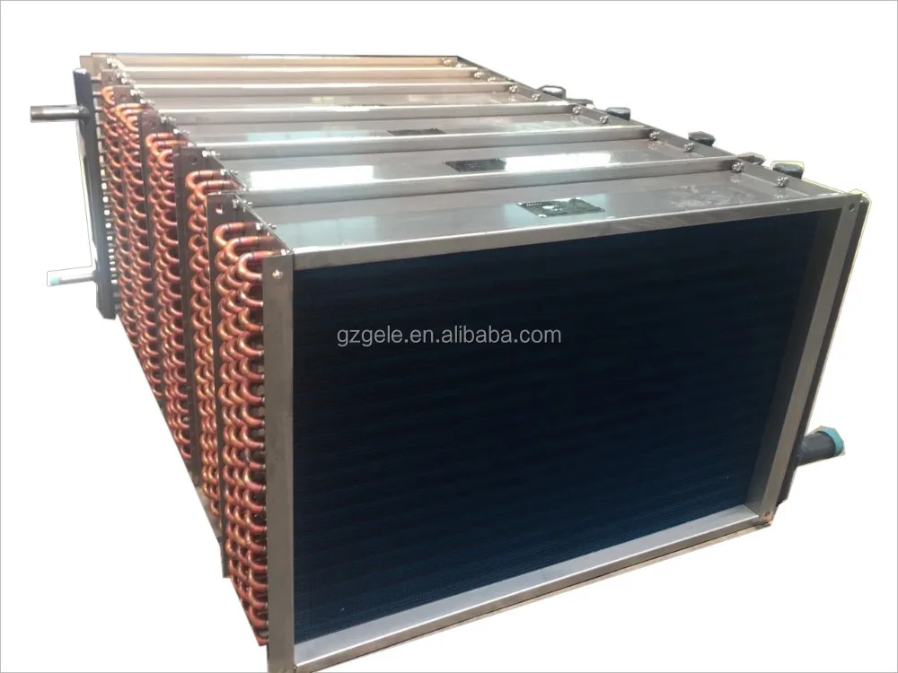Water to Air Cooled Copper Tubes Steel Heat Exchangers & Cooling System Air Coolers