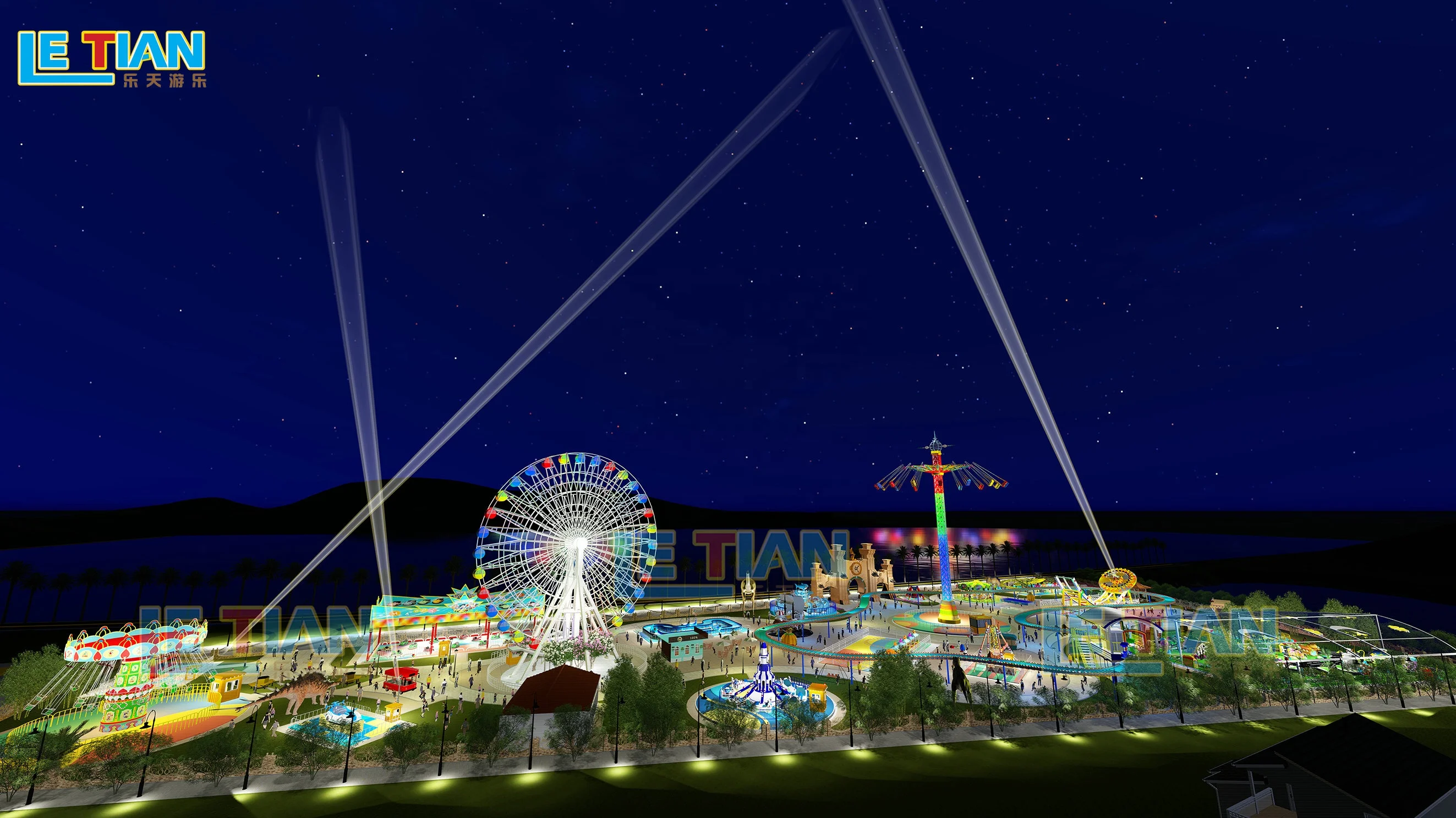 Professional and Practical Playground Planning and Design  Park Planning and Design for Sale