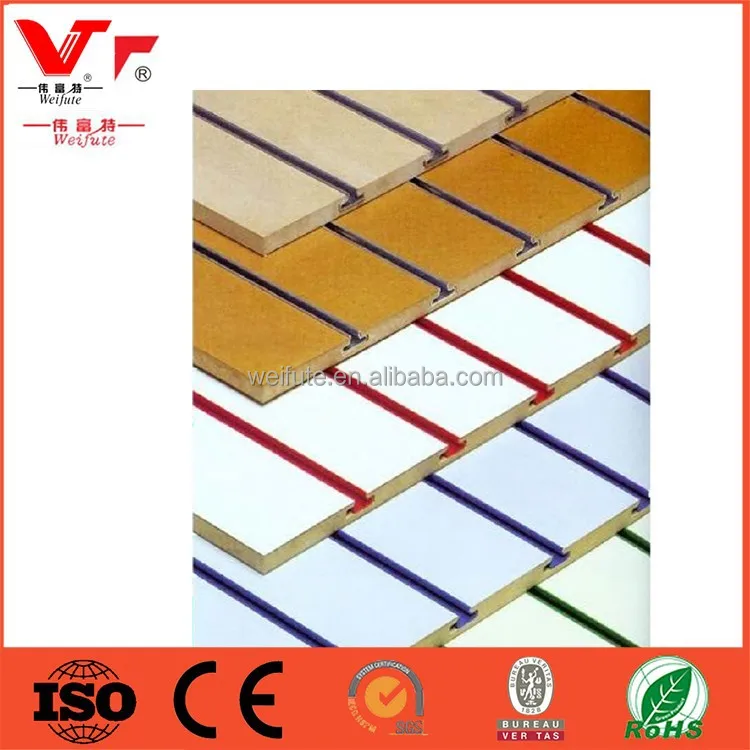 
Low Price slotted mdf board,slat wall panel, slatwall board 